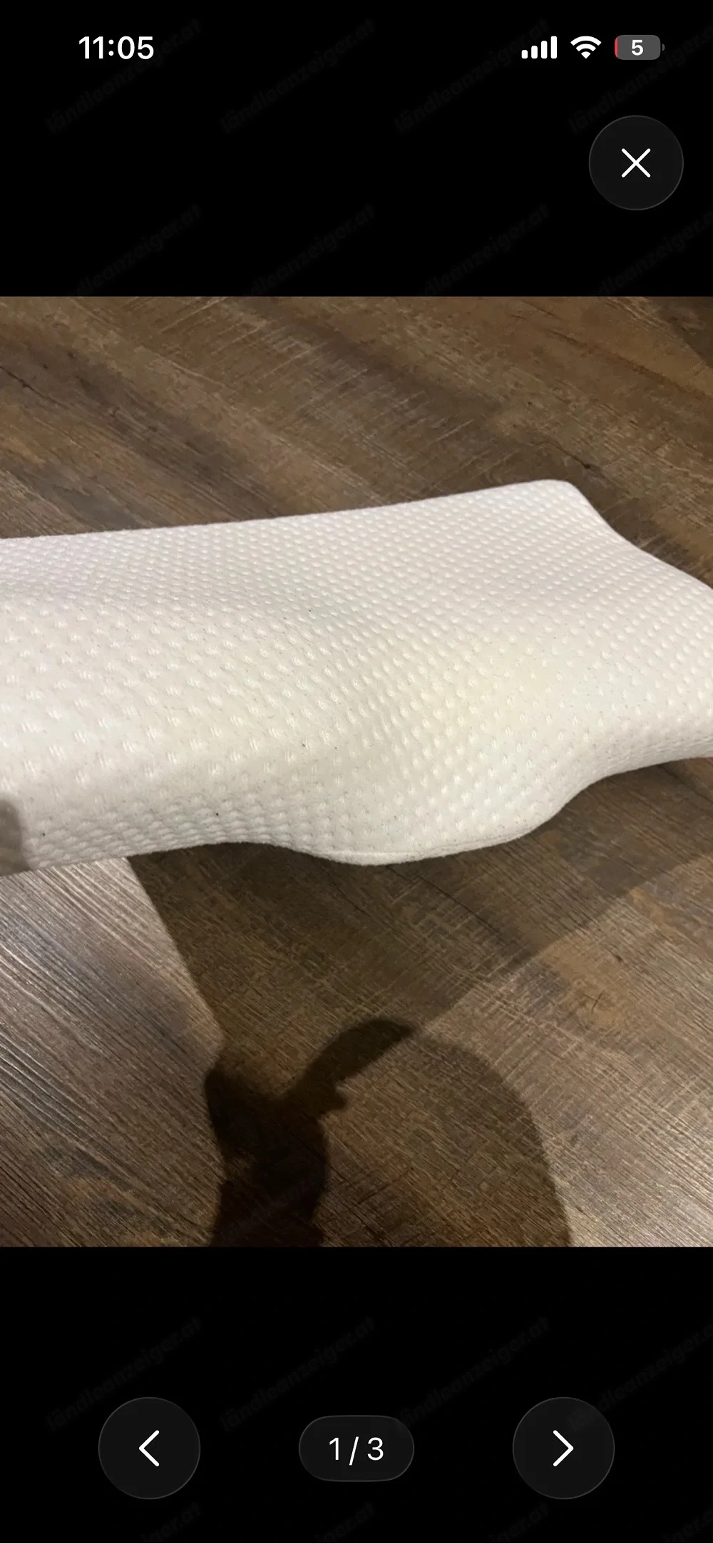 Derila Memory Foam Nackenkissen Kopfkissen, Seitenschläferkissen