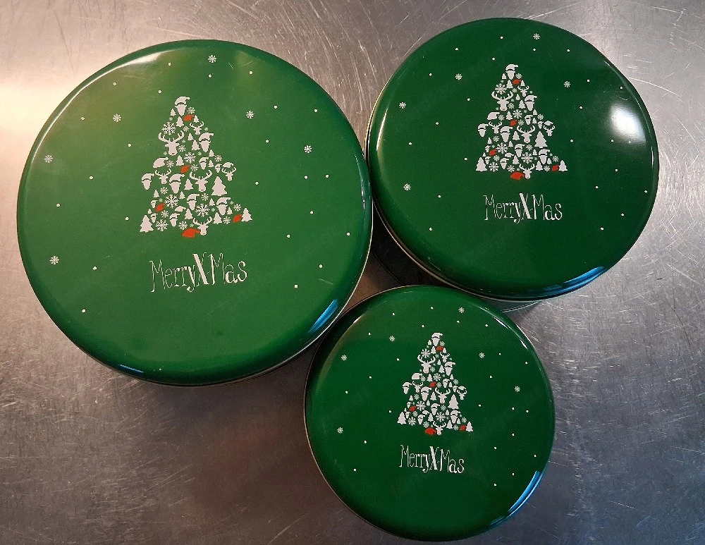 keksdosen Weihnachten 3 stück 