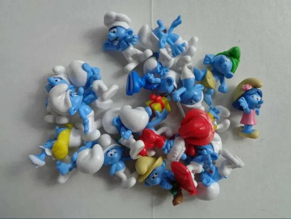 Die Schlümpfe   Kaufland-Kollektion   komplette Sets mit 20 Figuren