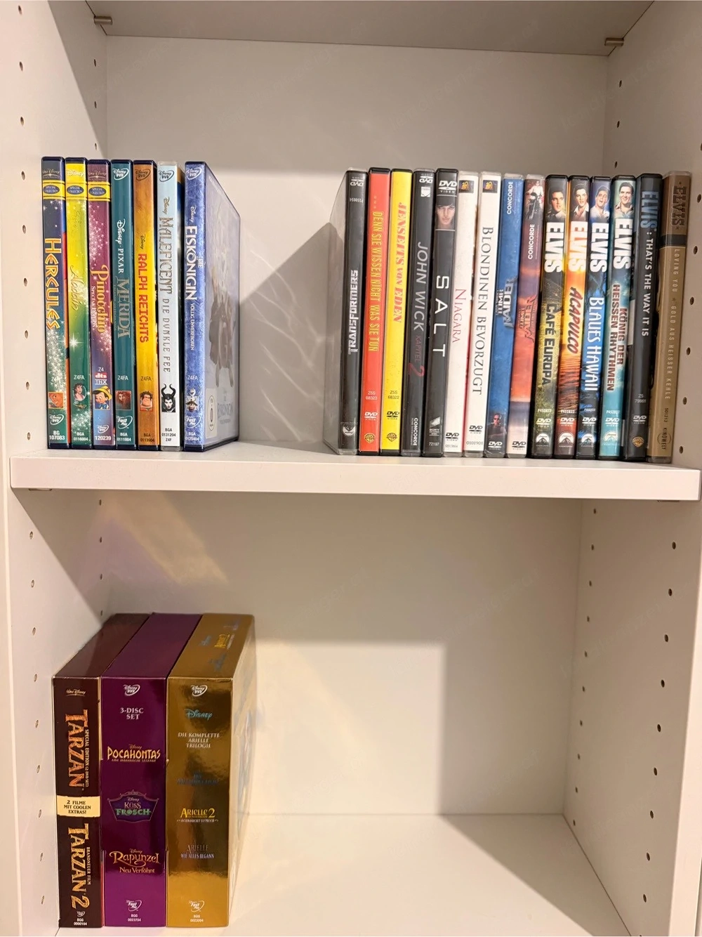 Große DVD-Sammlung   Disney Klassiker, Elvis Presley, Actionfilme & DVD-Boxen   Sehr guter Zustand
