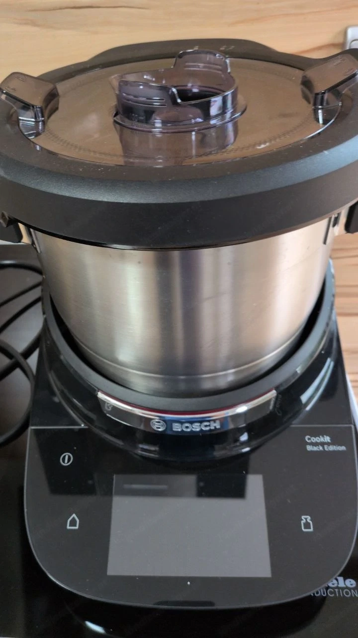 Bosch Cookit Deluxe Set schwarz    wie neu, nur 1x benutzt