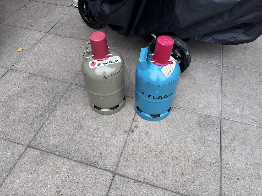 Flaga Gas Flasche 5 kg 