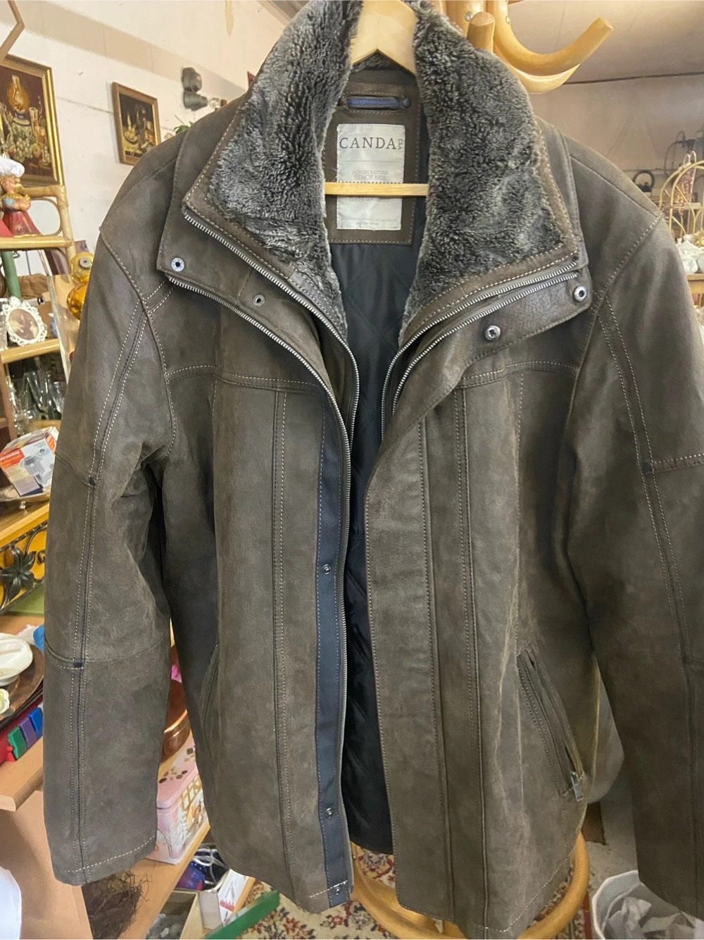 Herren Lederjacke