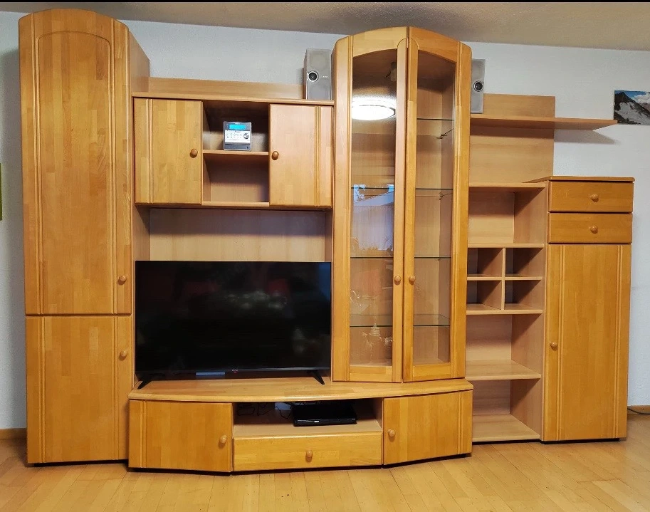 Wohnzimmerschrank Buche