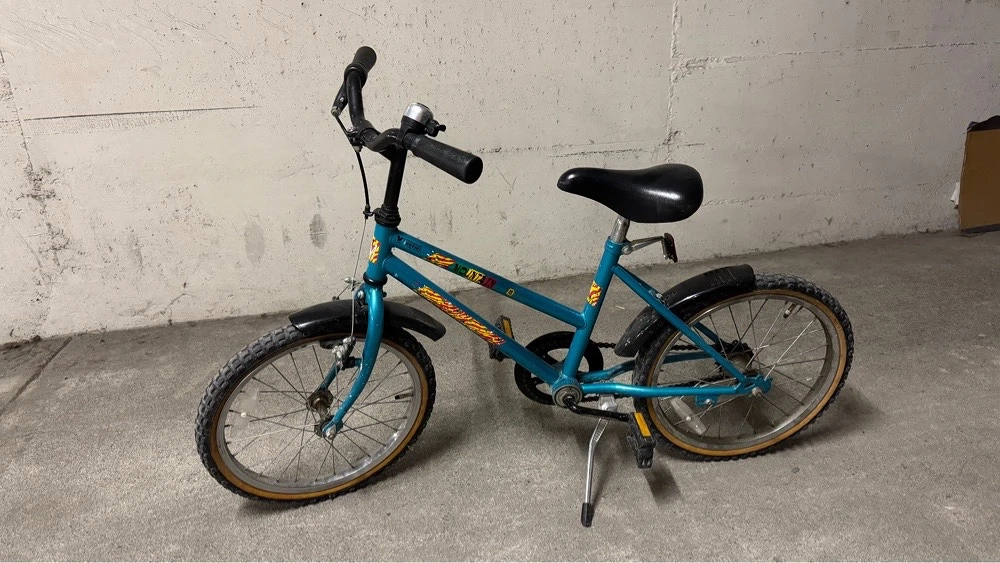 Kinderfahrrad 20 Zoll - Blau  Türkis