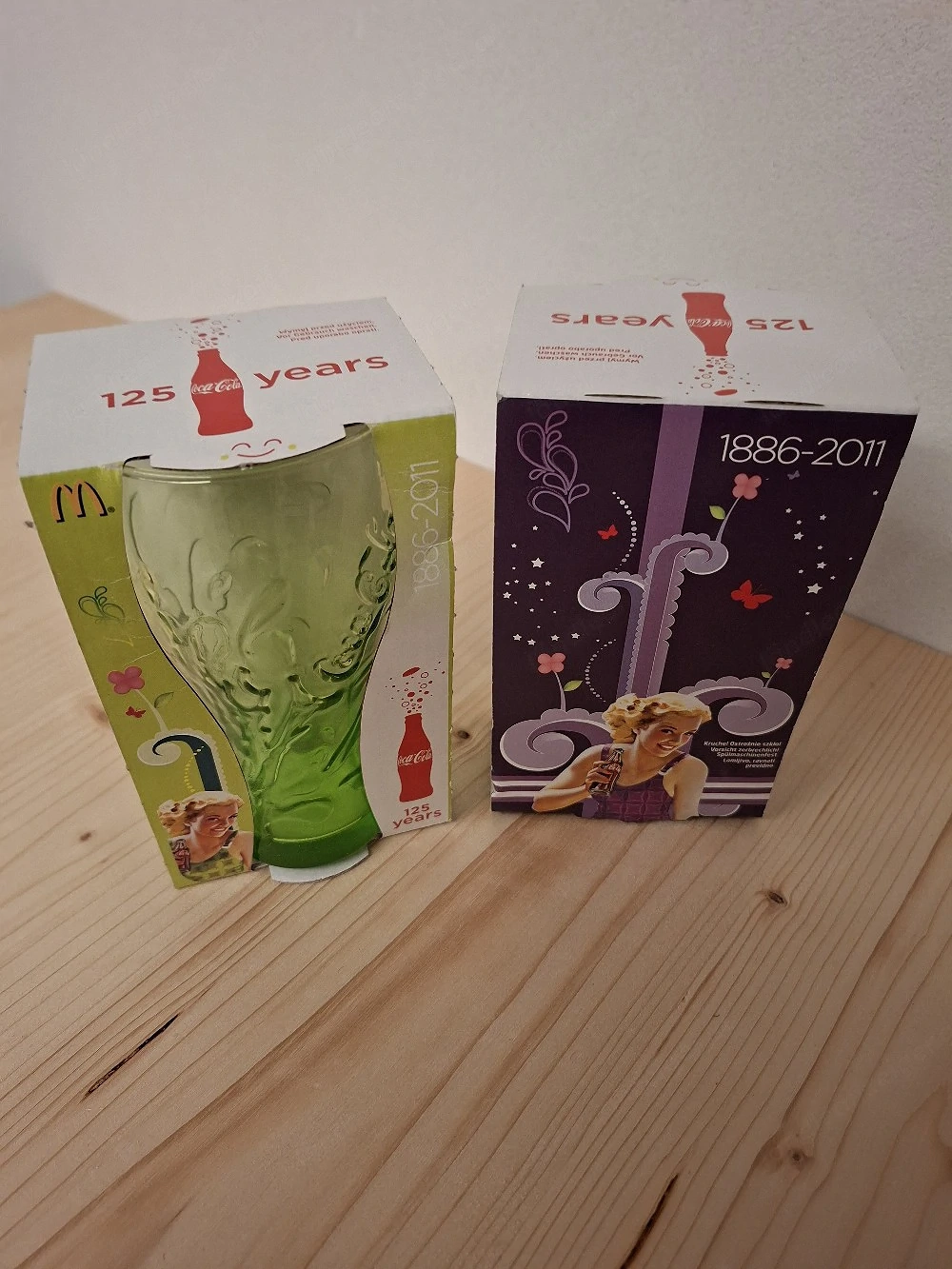 Coca-Cola Gläser - 125 Jahre 1886-2011