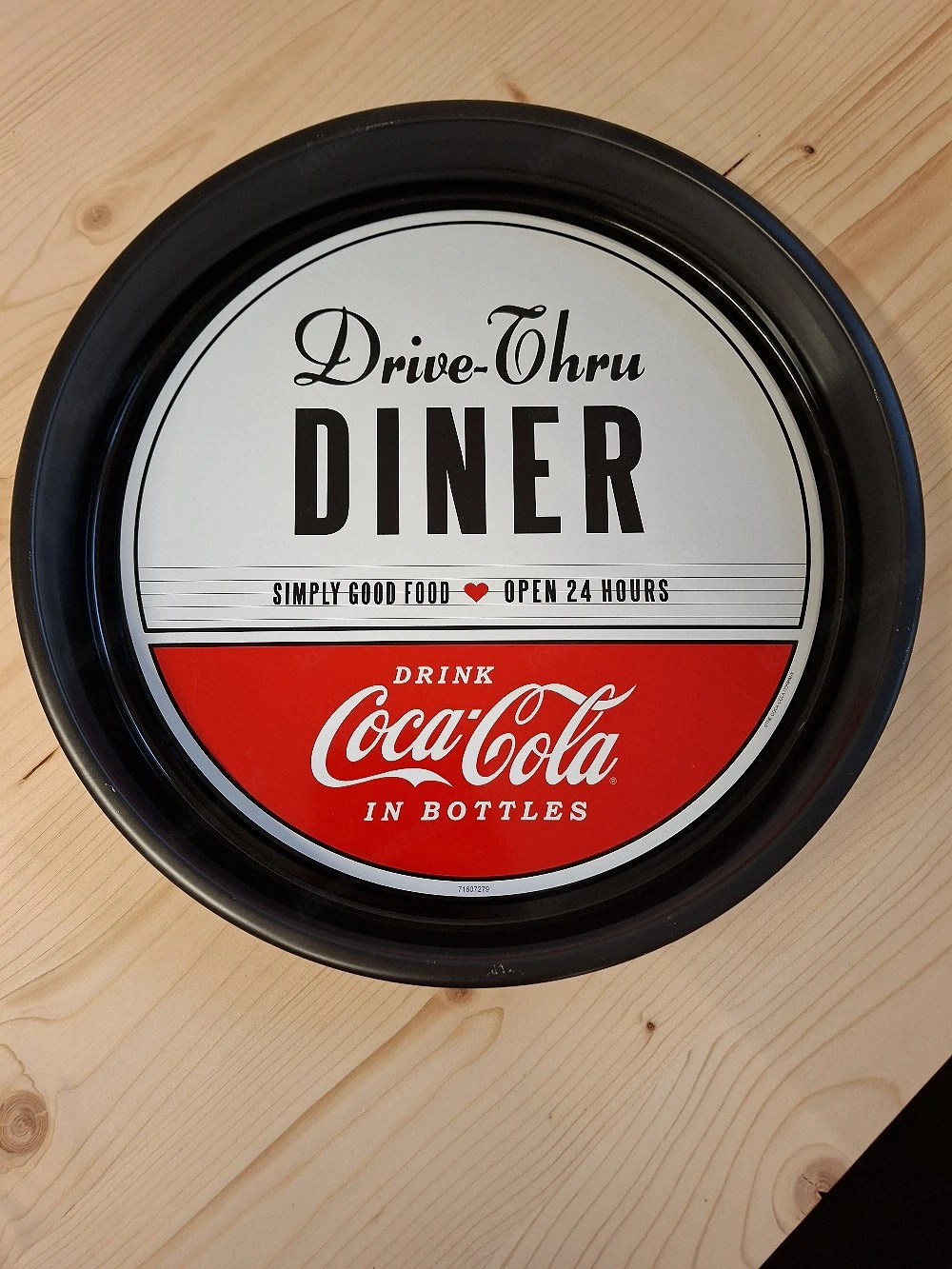 Coca-Cola Blechtablett im Retro-Design
