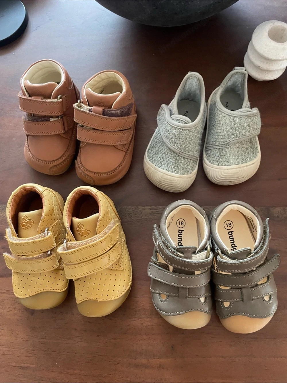 4x Babyschuhe