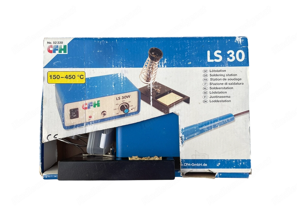 CFH LS 30 Lötstation   funktionstüchtig, inklusive 5 zusätzlicher Lötspitzen