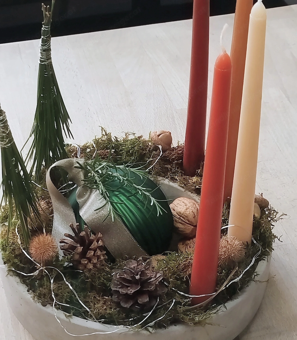 Deko Adventskranz neu 