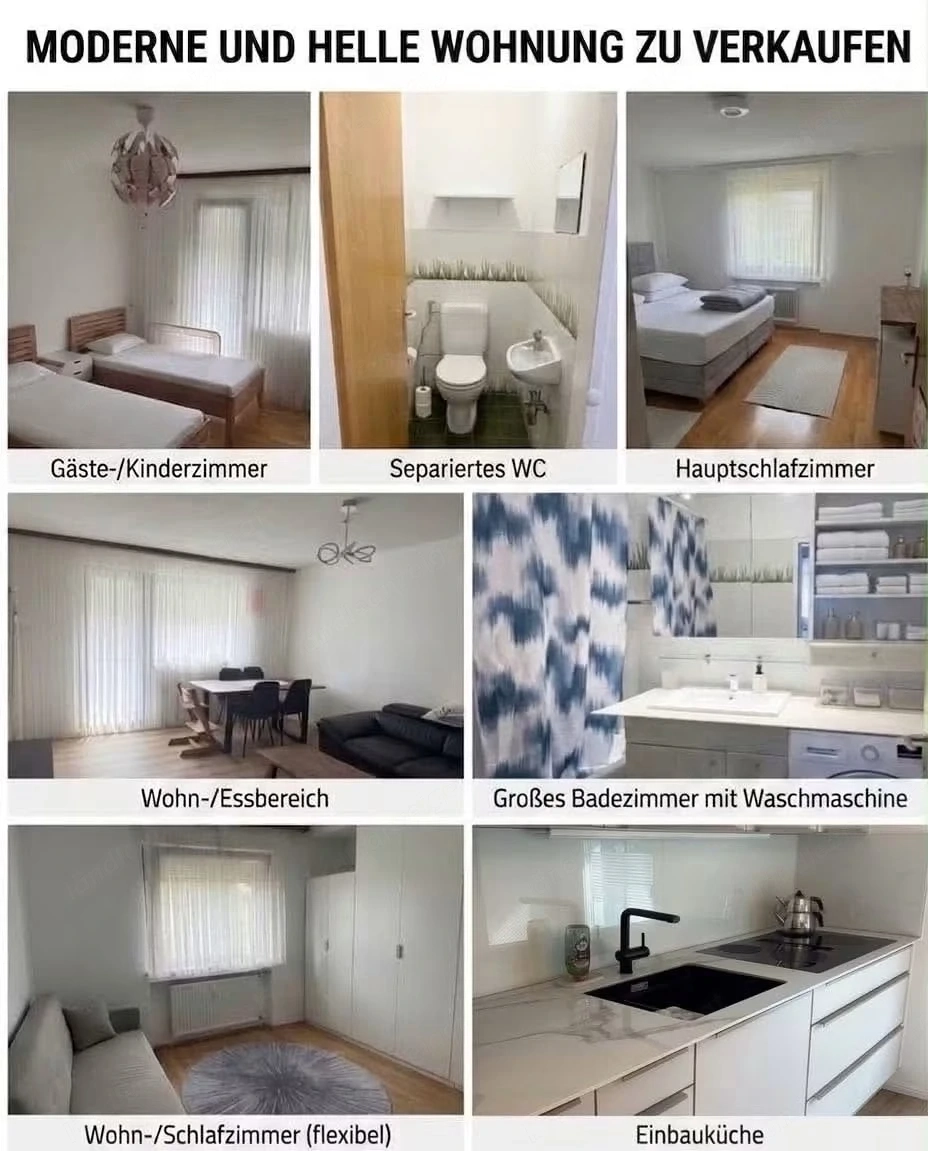  4,5-Zimmer-Wohnung in Lustenau zu verkaufen nähe schweiz Grenze