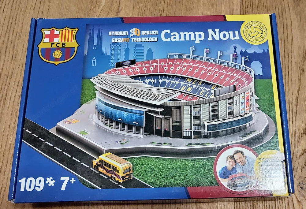 3D Puzzle - Camp Nou   FC Barcelona