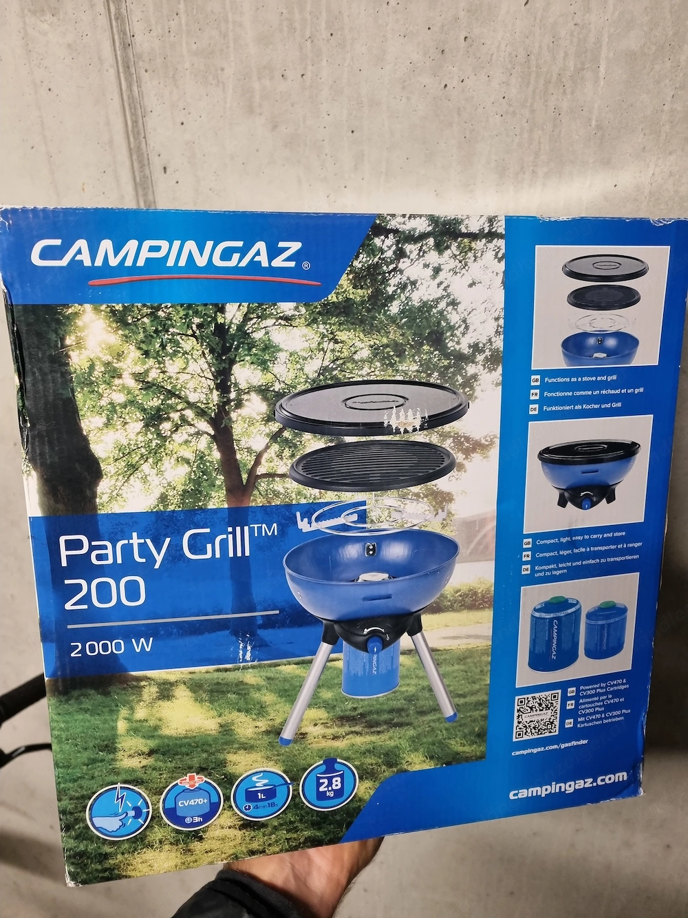 Campingaz Grill 200 neuwertig