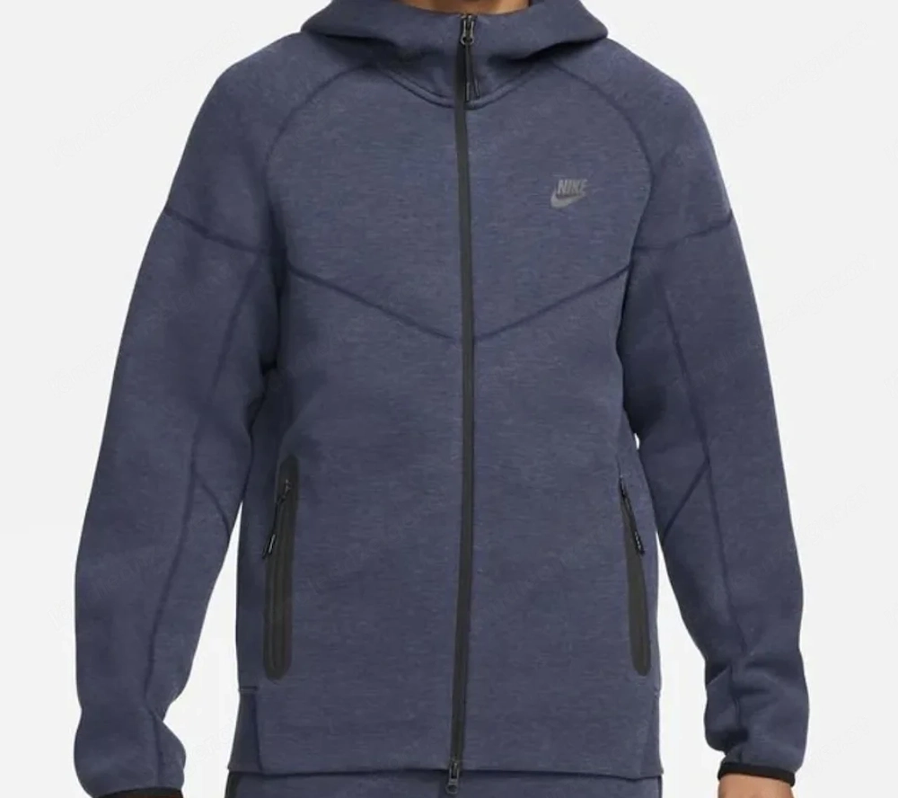 NIKE Tech Hoodie blau
