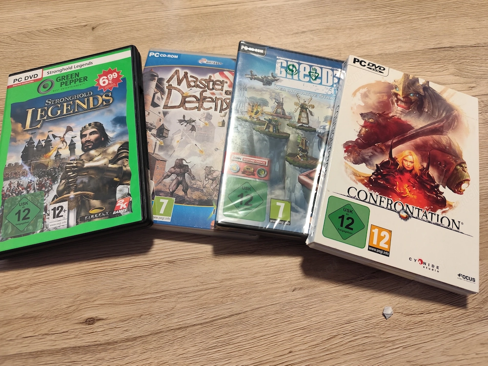 Computer Spiele wenig gespielt 
