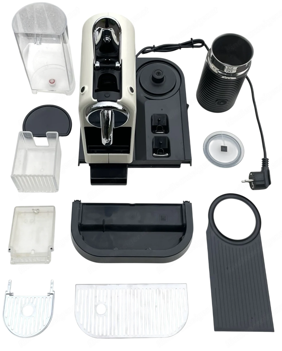 Nespresso CitiZ & Milk   Kaffeemaschinen-Set mit integriertem Aeroccino-Sockel
