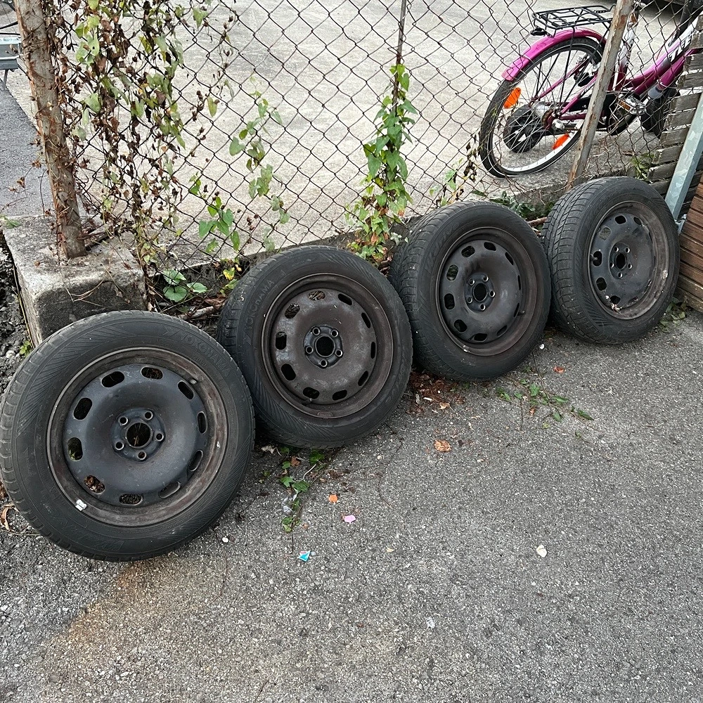 4x winterreifen 175 65 15 5x100 polo a1 ibiza fabia roomster usw 