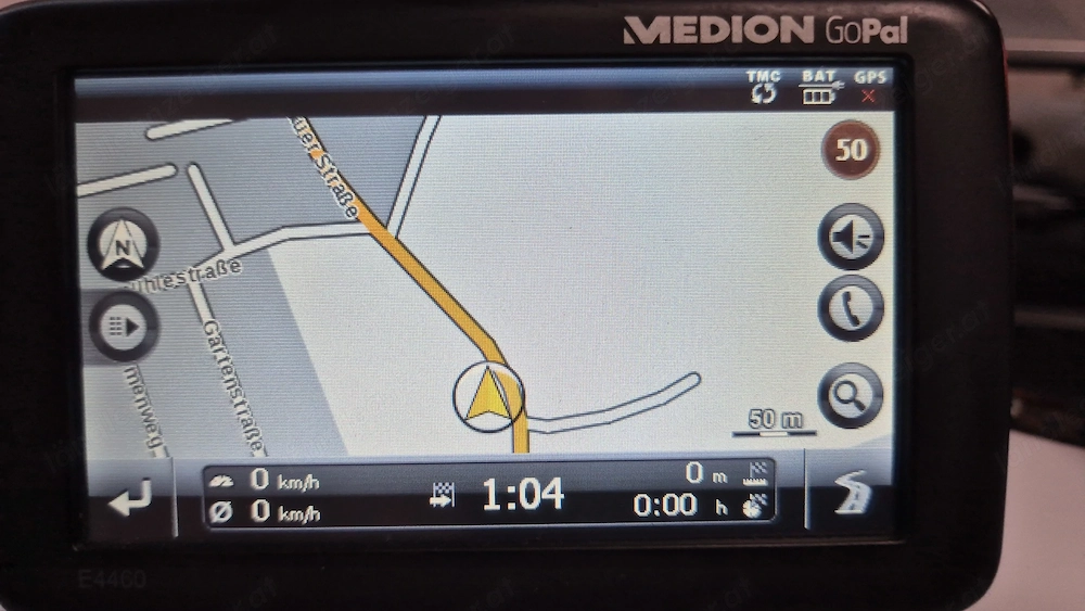 Medion GoPal E4460 Navigationsgerät (Navigator 7)   Inkl. Europa-Karten