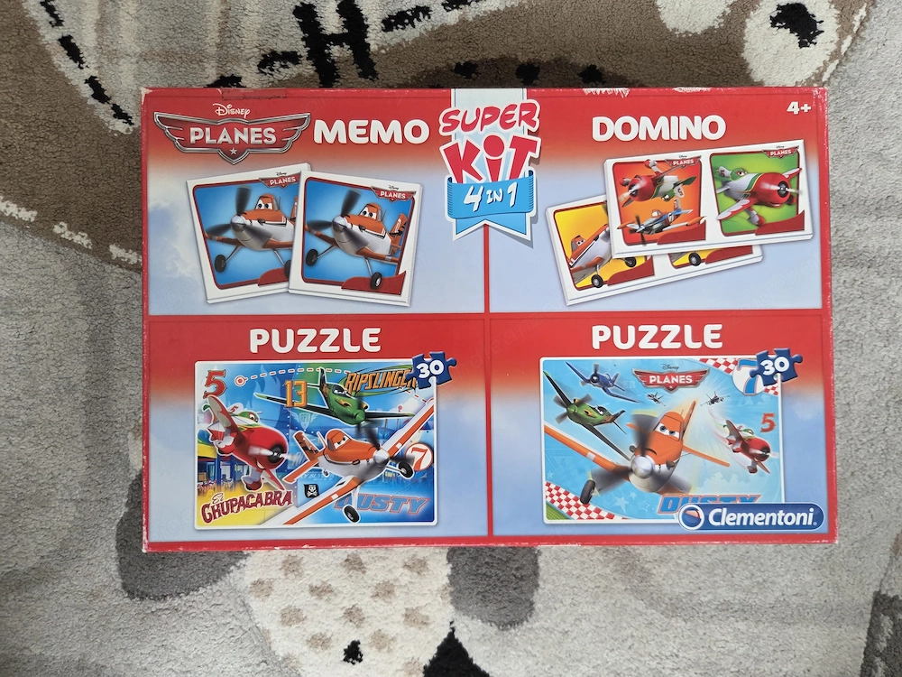    Disney Planes Super Kit 4-in-1   Memo, Domino & 2 Puzzle
