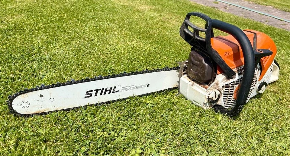 STIHL MS 500i Motorsäge + umfangreiches Zubehör