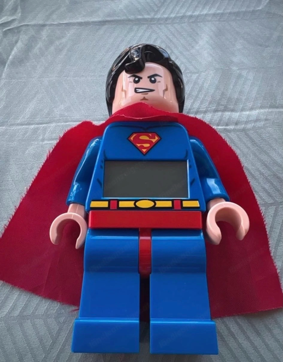 LEGO Superman Minifiguren-Wecker mit Alarmfunktion