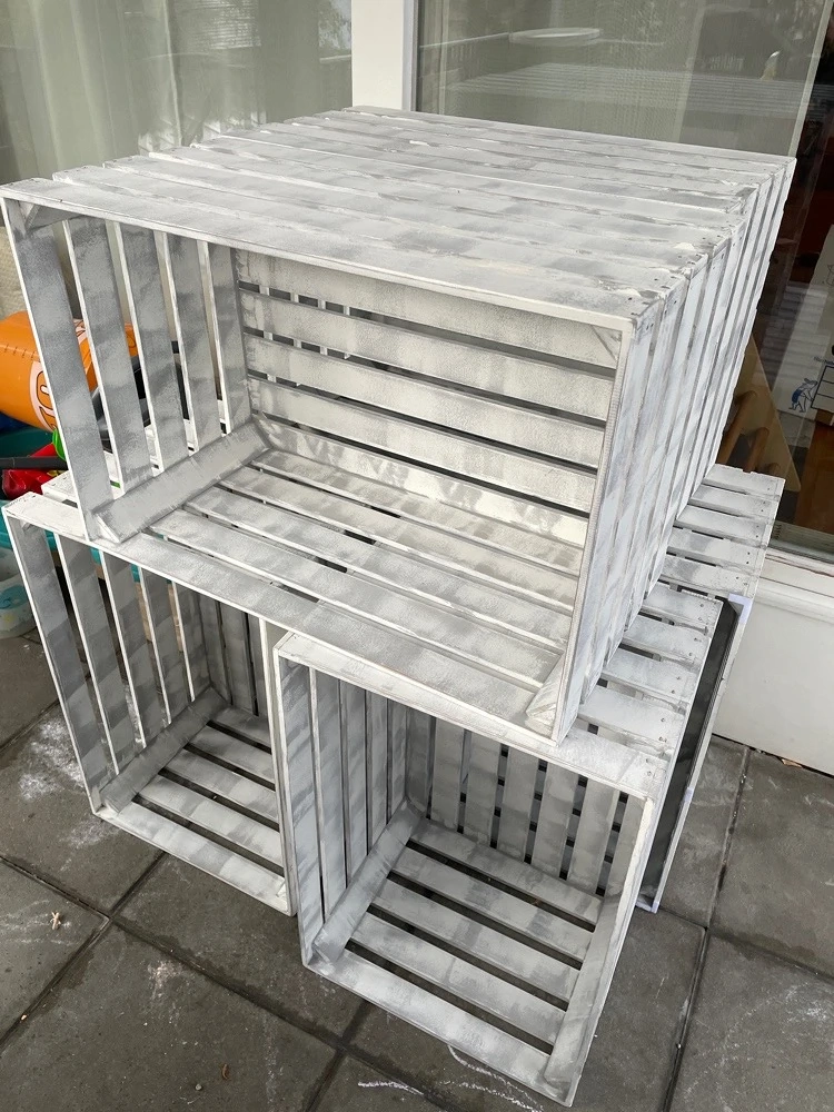 Holzkisten Retrostyle