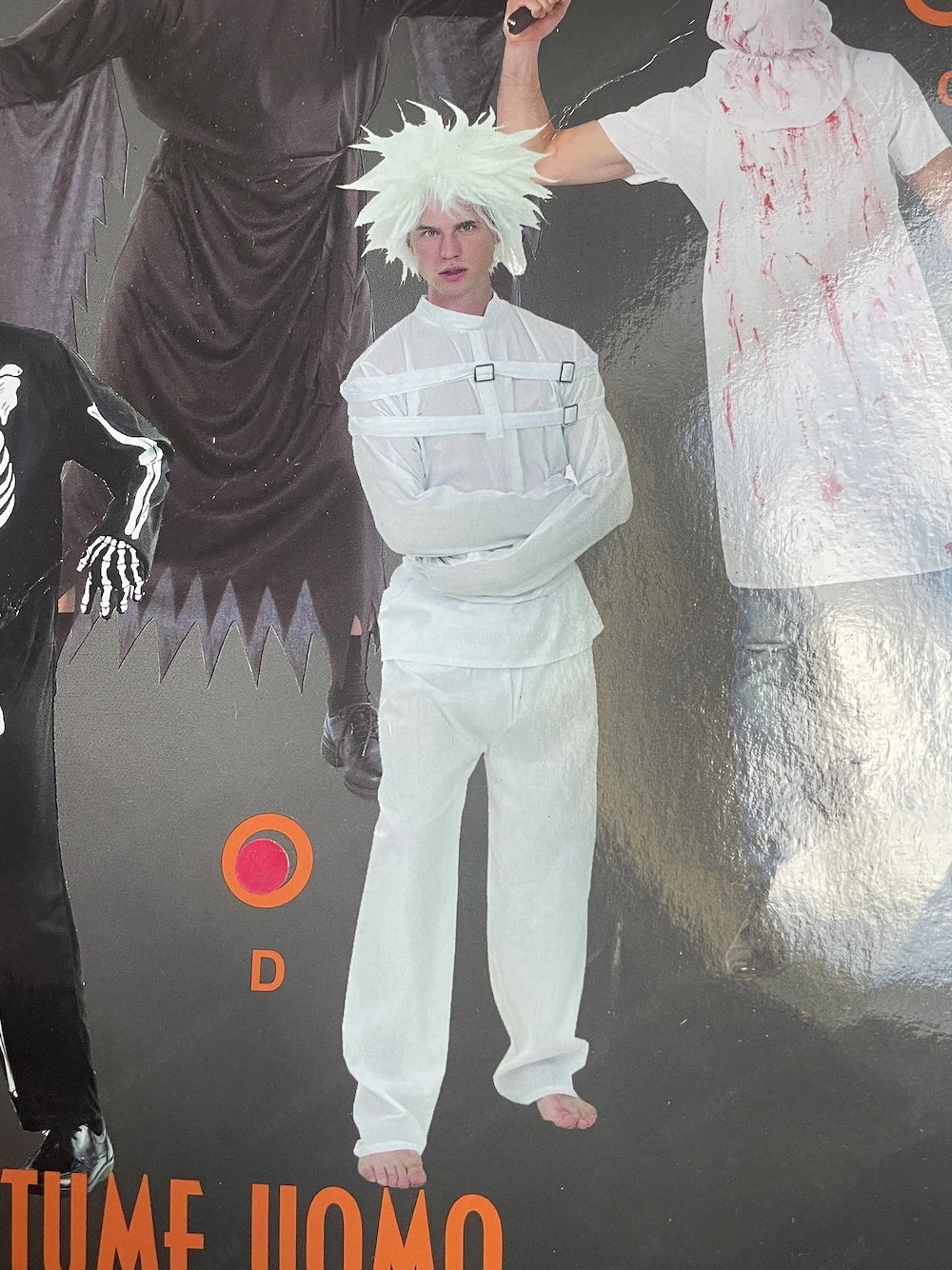 Halloween Kostüm Zwangsjacke