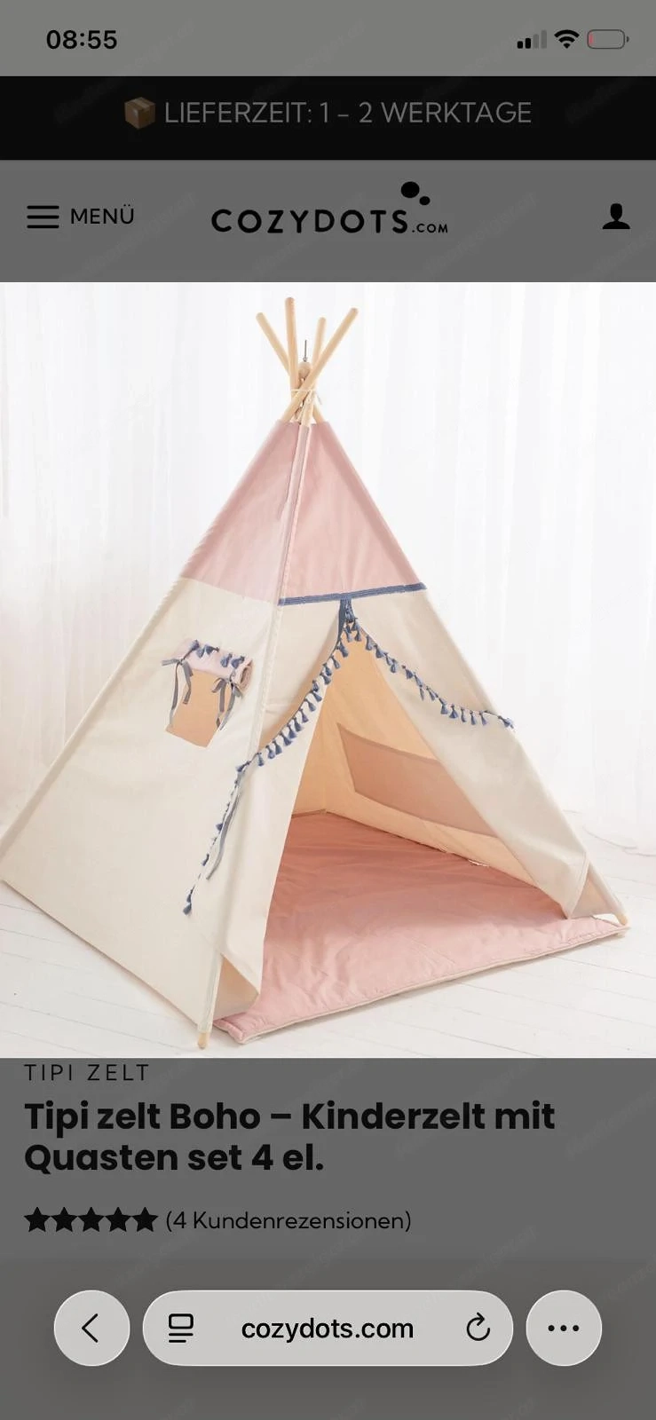 Tipi Zelt 