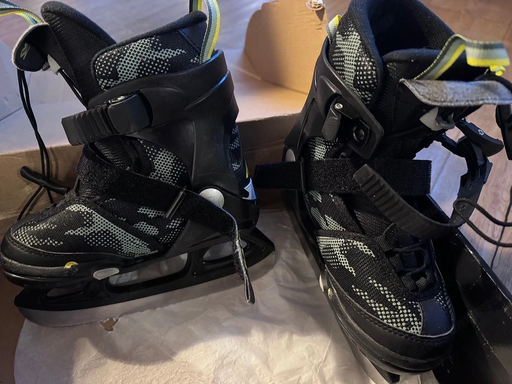 Eislaufschuhe Größenverstellbar 29-35