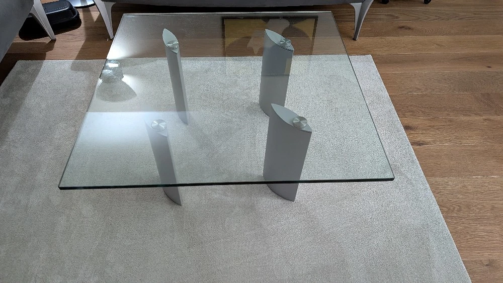 Ronald Schmitt K285 Designer Couchtisch Glas