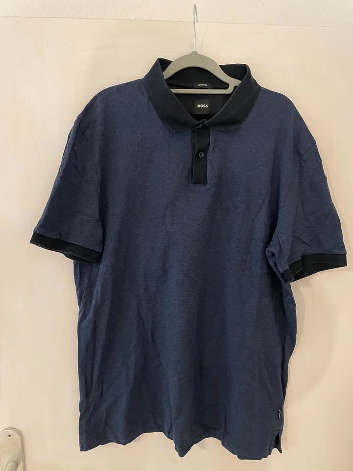 Original BOSS Poloshirt | Dunkelblau   Navy | Gr. XXL (fällt klei