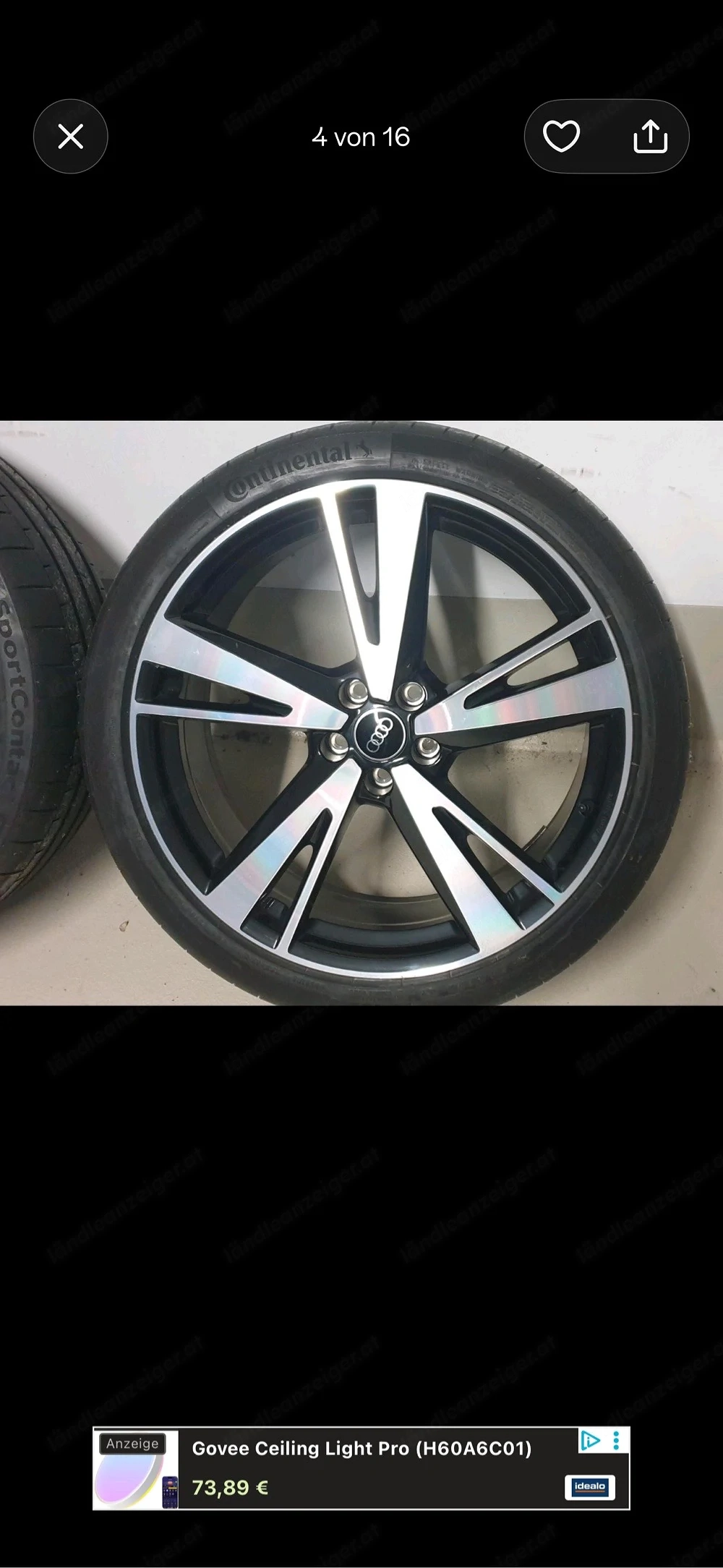orginal Audi Felgen 21 Zoll