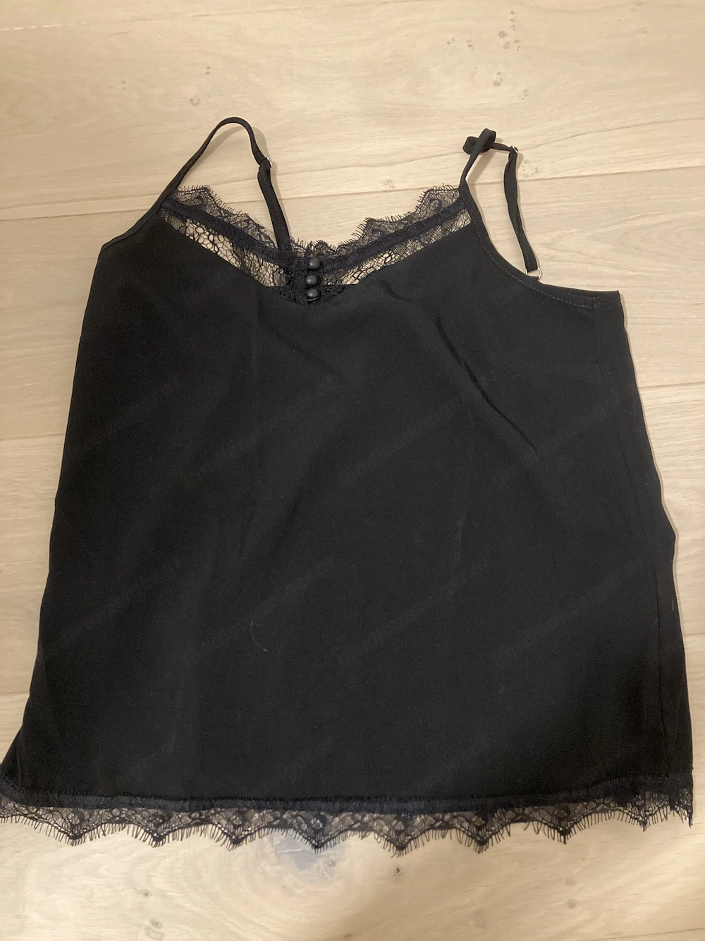 Trägershirt schwarz wie neu