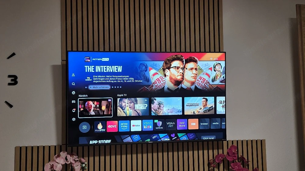 Hisense QLED50 Zoll, 4K hdr10+