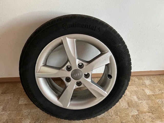 16 Zoll Original Audi A3 Alufelgen 205 55R16   4 Stk.