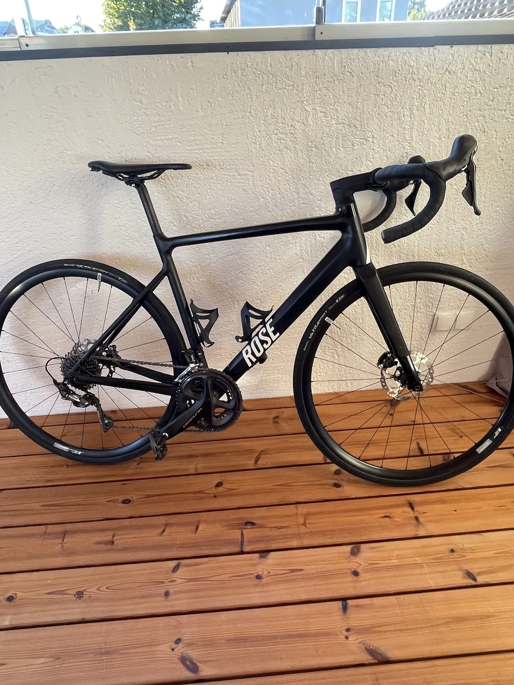 Rennrad Rose Reveal AL Ultegra RH 55  M schwarz matt