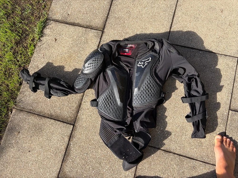 Fox Titan Protektorenjacke Grösse M