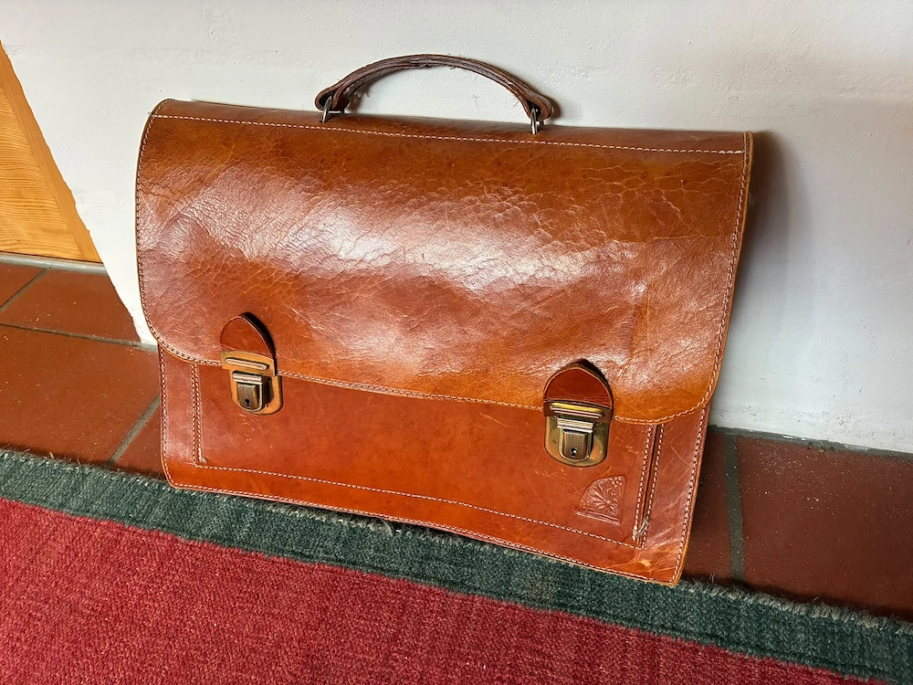 Feine Ledertasche aus Kamelleder