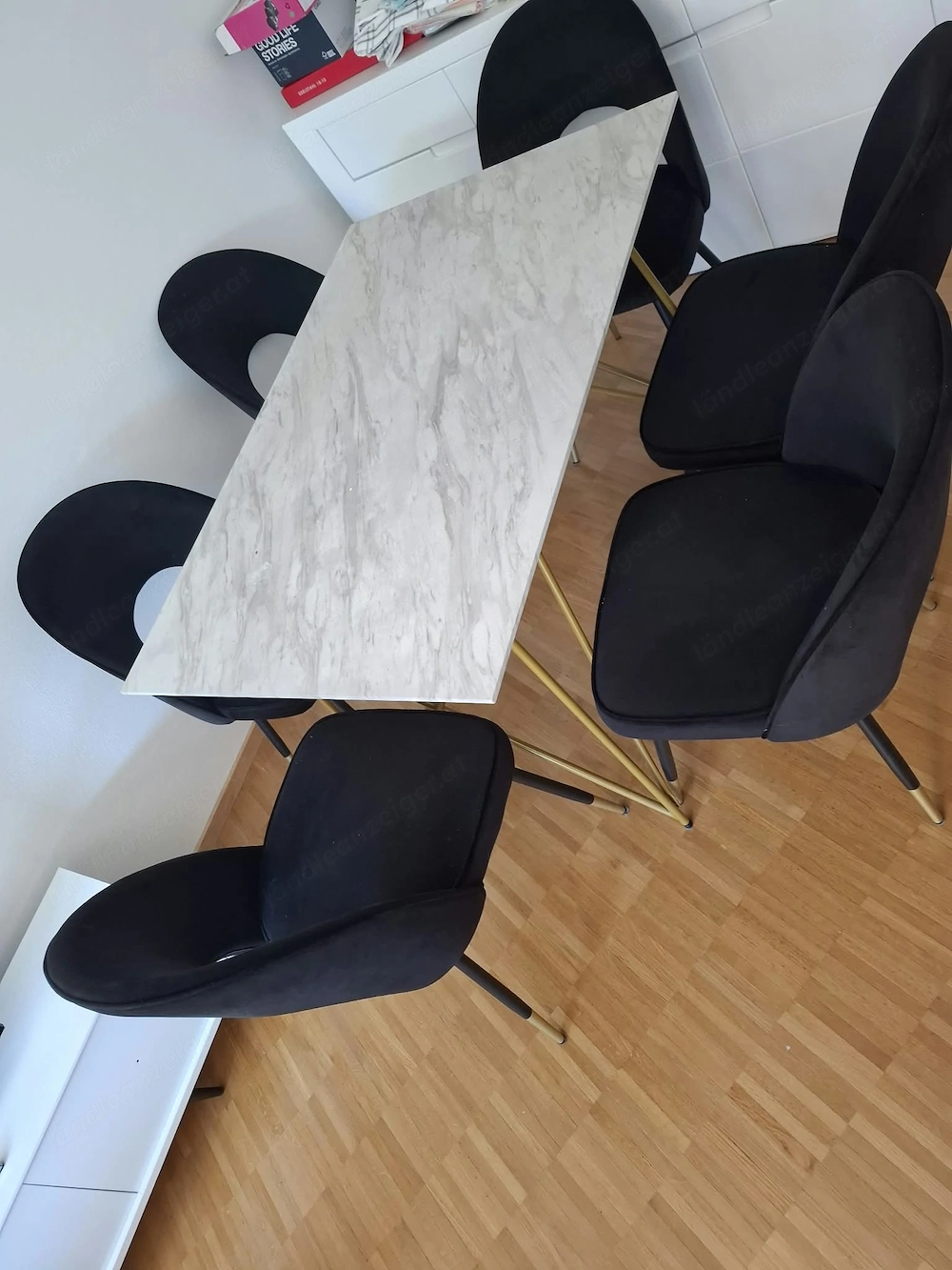 Stühle 6x schwarz