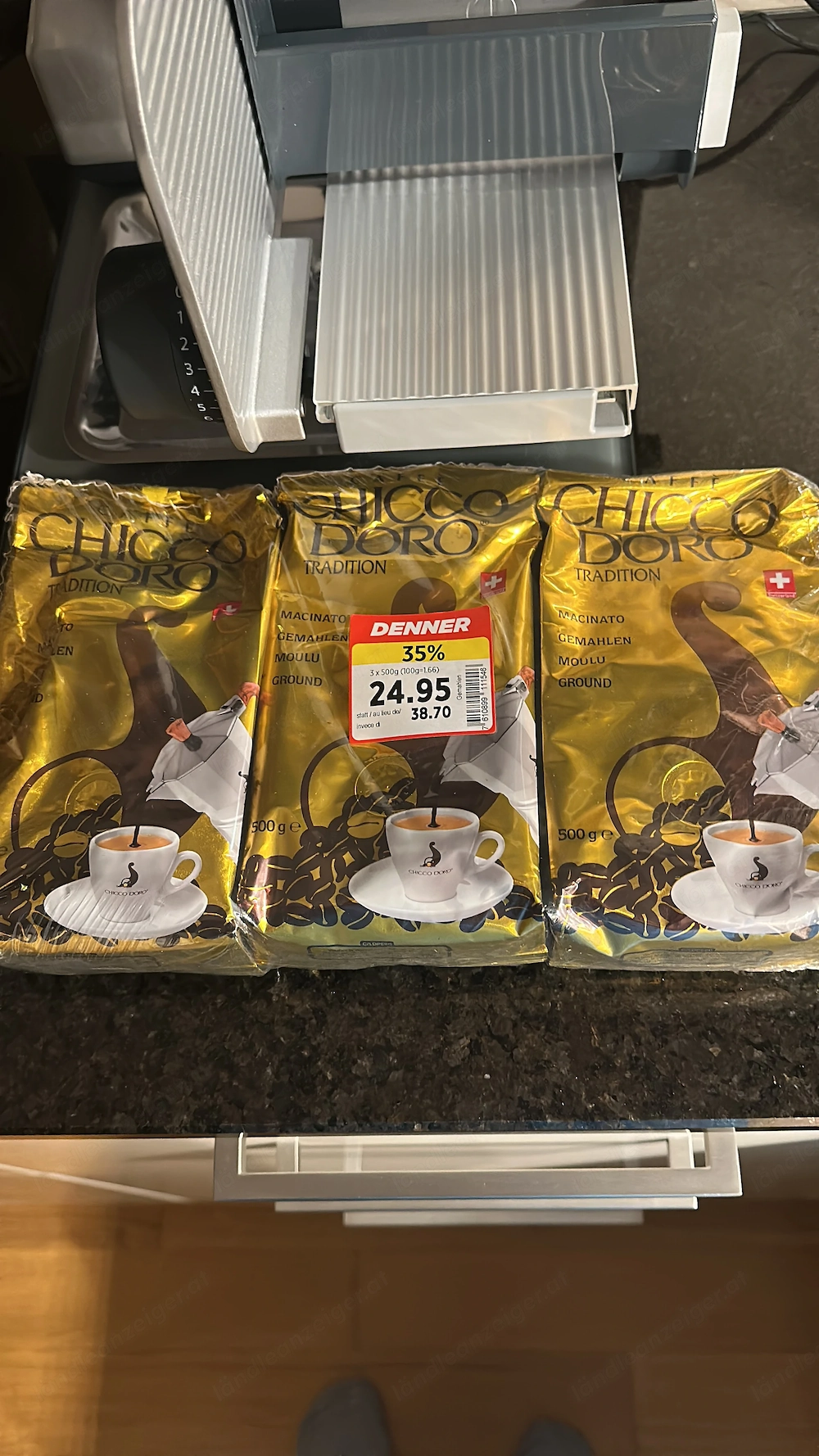 Chicco Doro Kaffe   gemahlen   