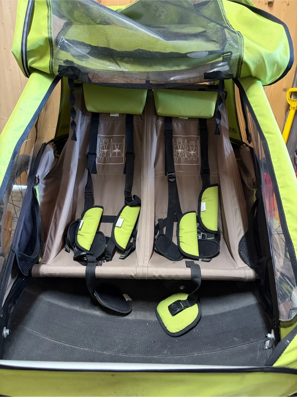 croozer für 2 kinder 