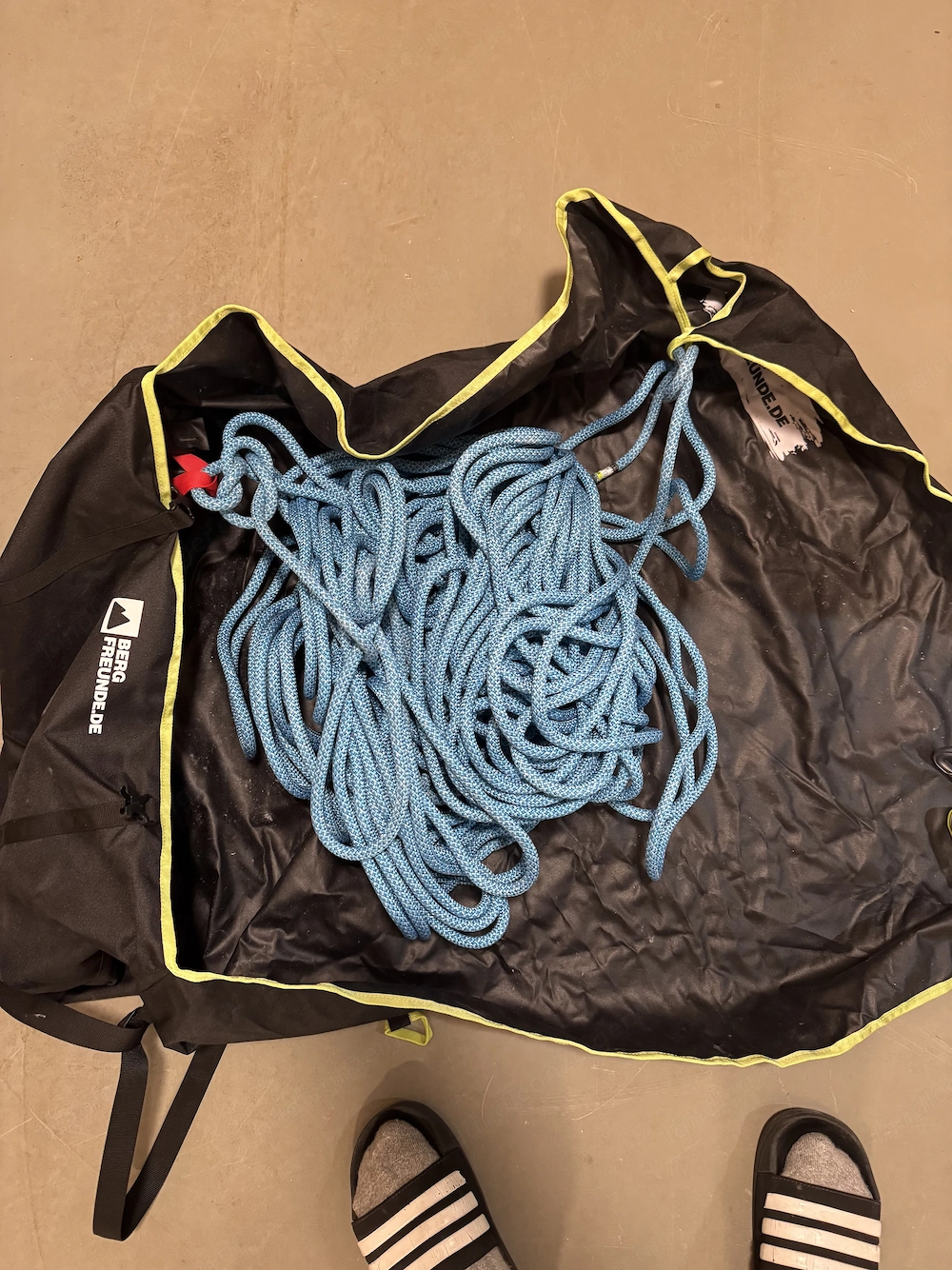 Edelrid Heron EcoDry 9,8mm Einfachseil 60m - neuwertig