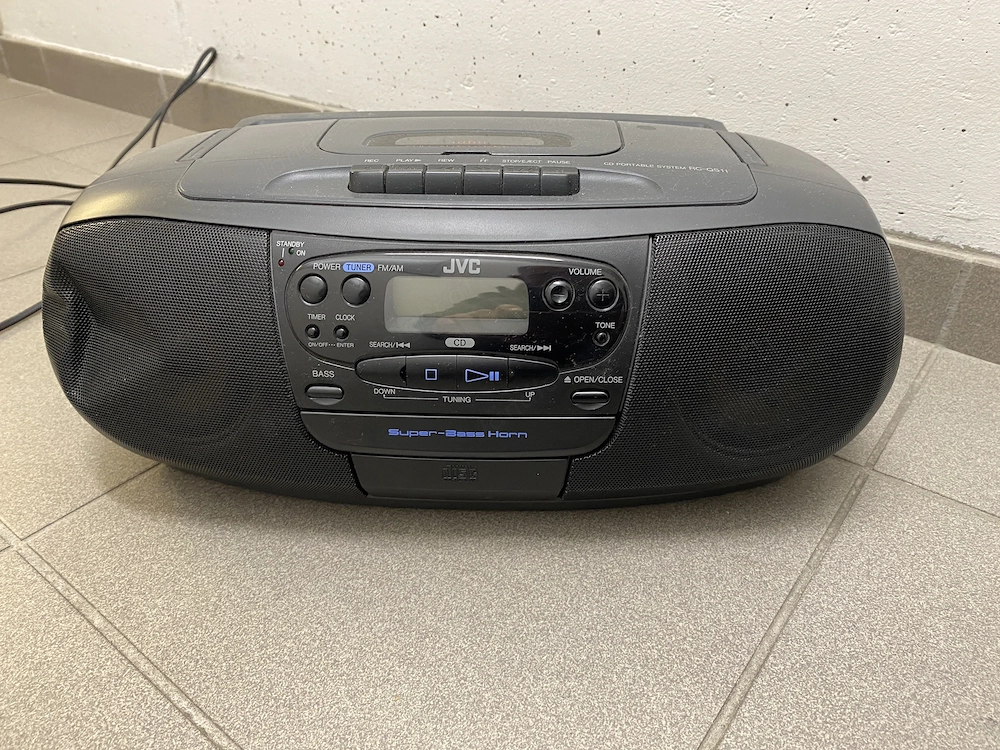 JVC RC-QS11 Boombox