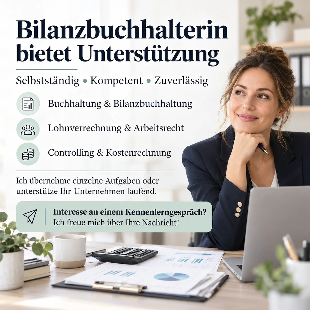 Unterstützung gesucht, ich freue mich über Ihre Nachricht un ein persönliches Kennenlernen