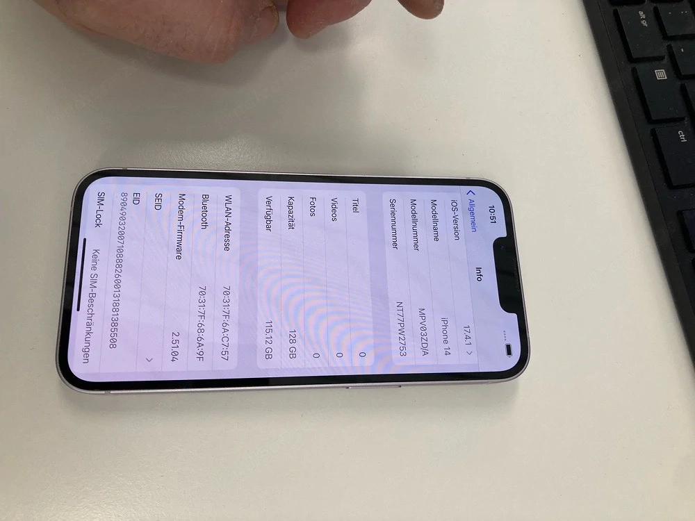 iphone 14 128gb Violett