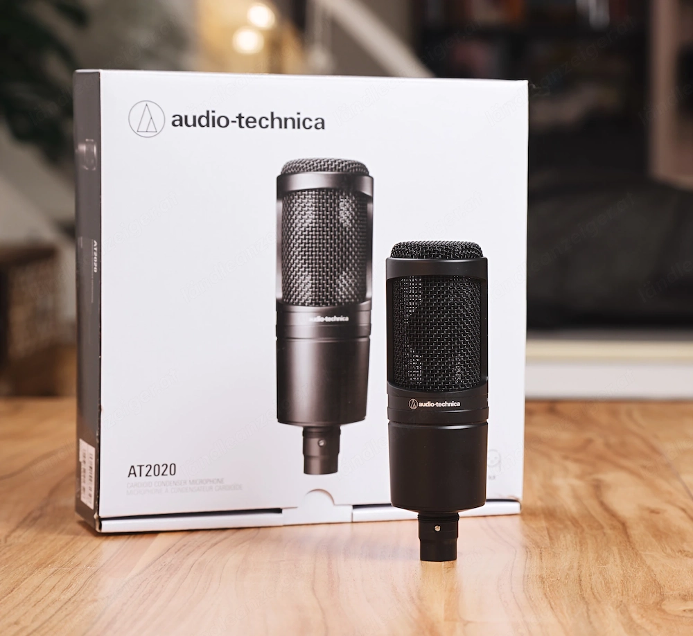 Audio-Technica AT2020 Kondensatormikrofon XLR mit OVP