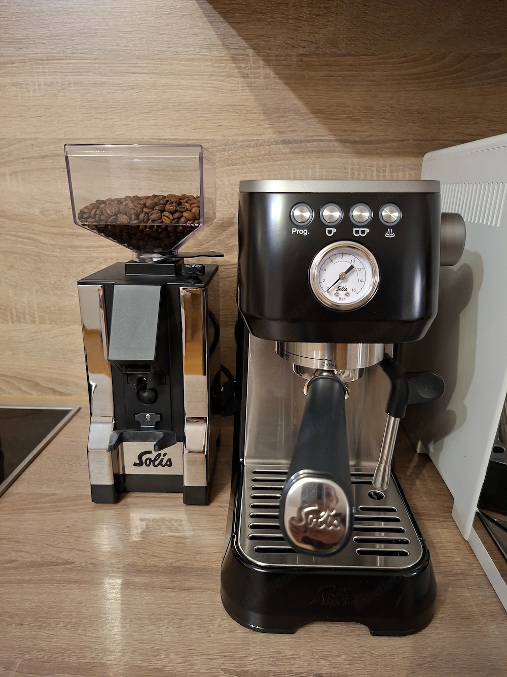 Solis Barista Espresso-Set (Perfetta Plus & Eureka Mignon)   WIE NEU in OVP!