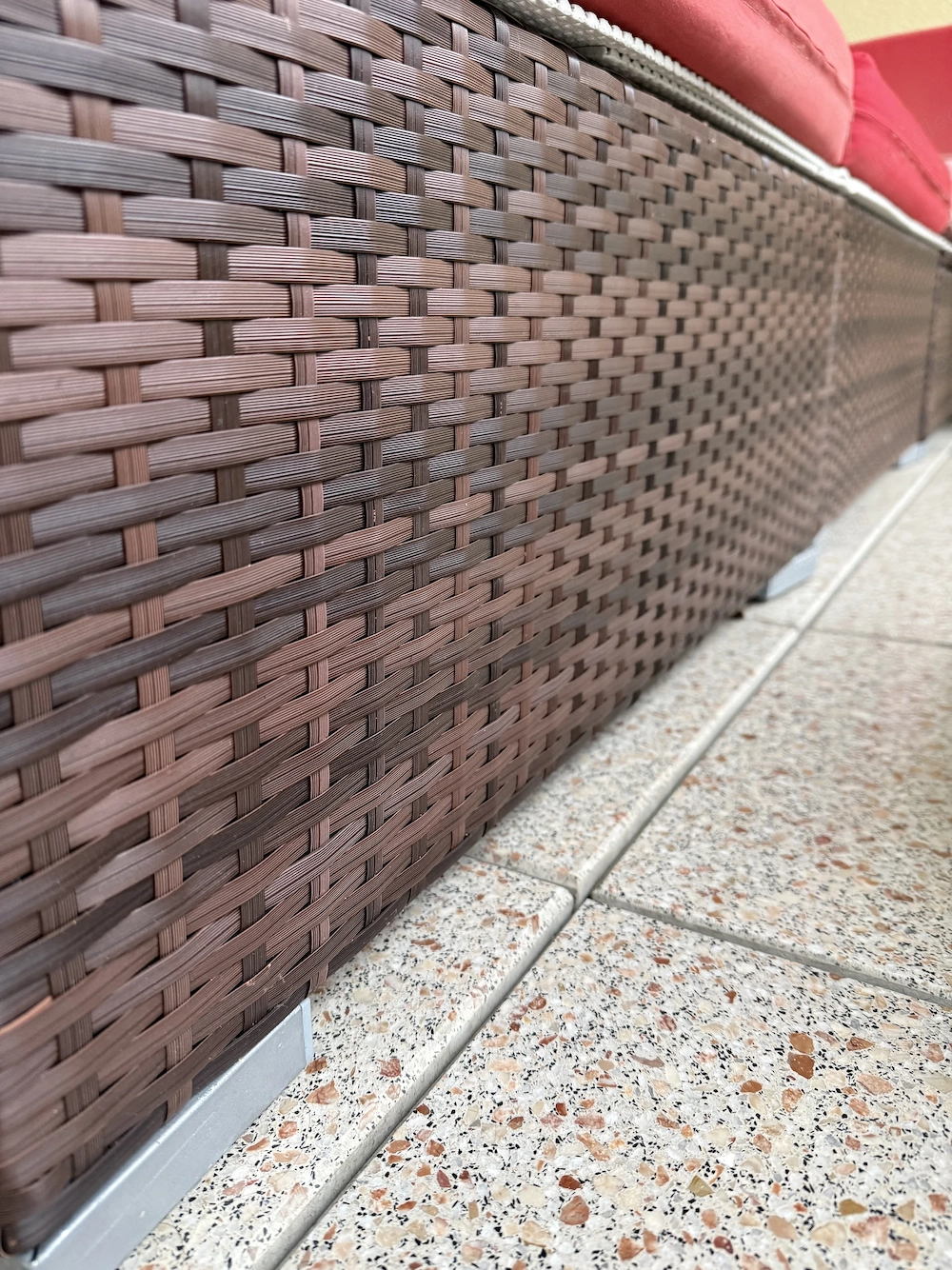 Verschenke Rattan Lounge 