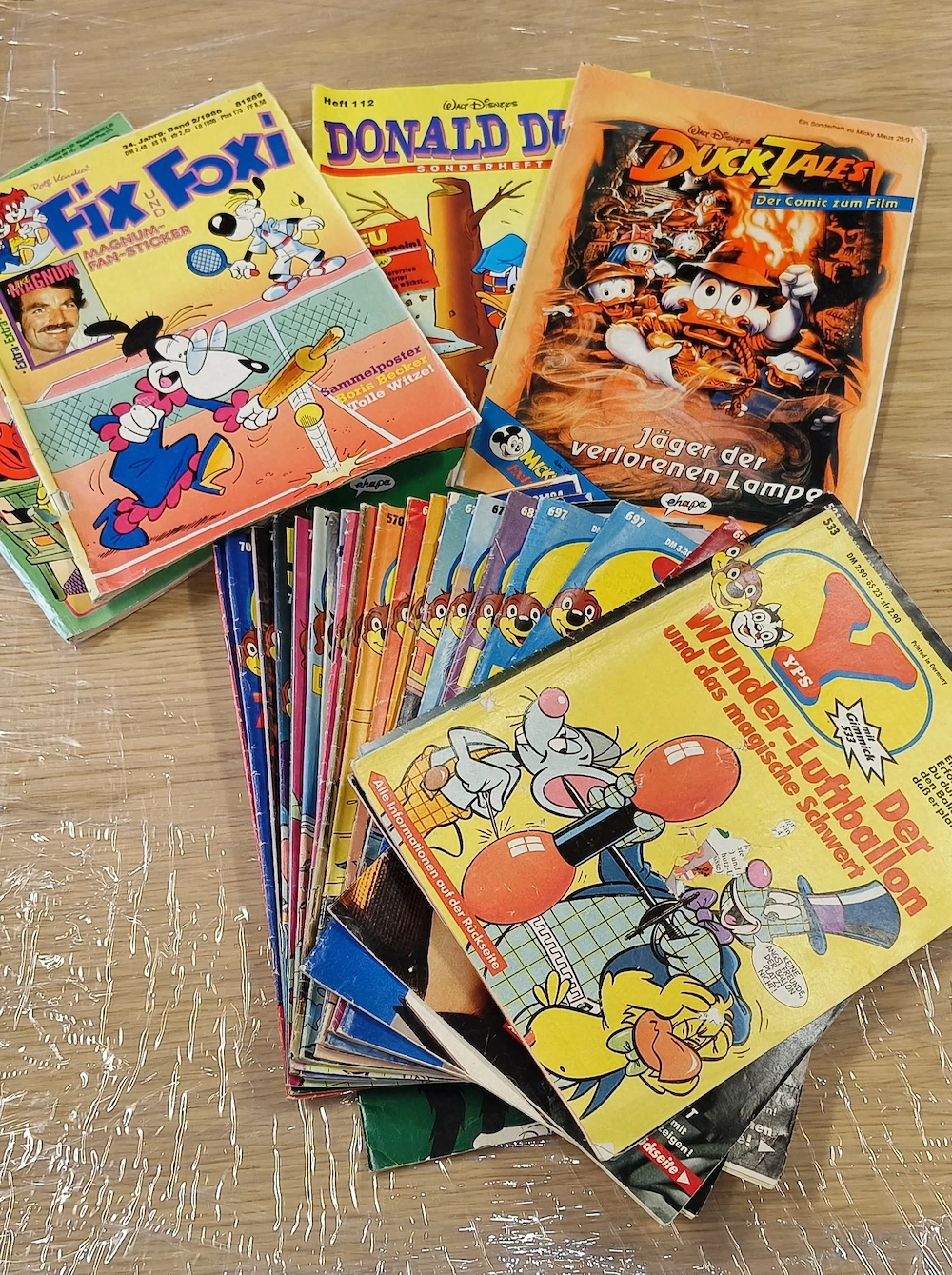 Fix und Foxi, YPS und Donald Duck 