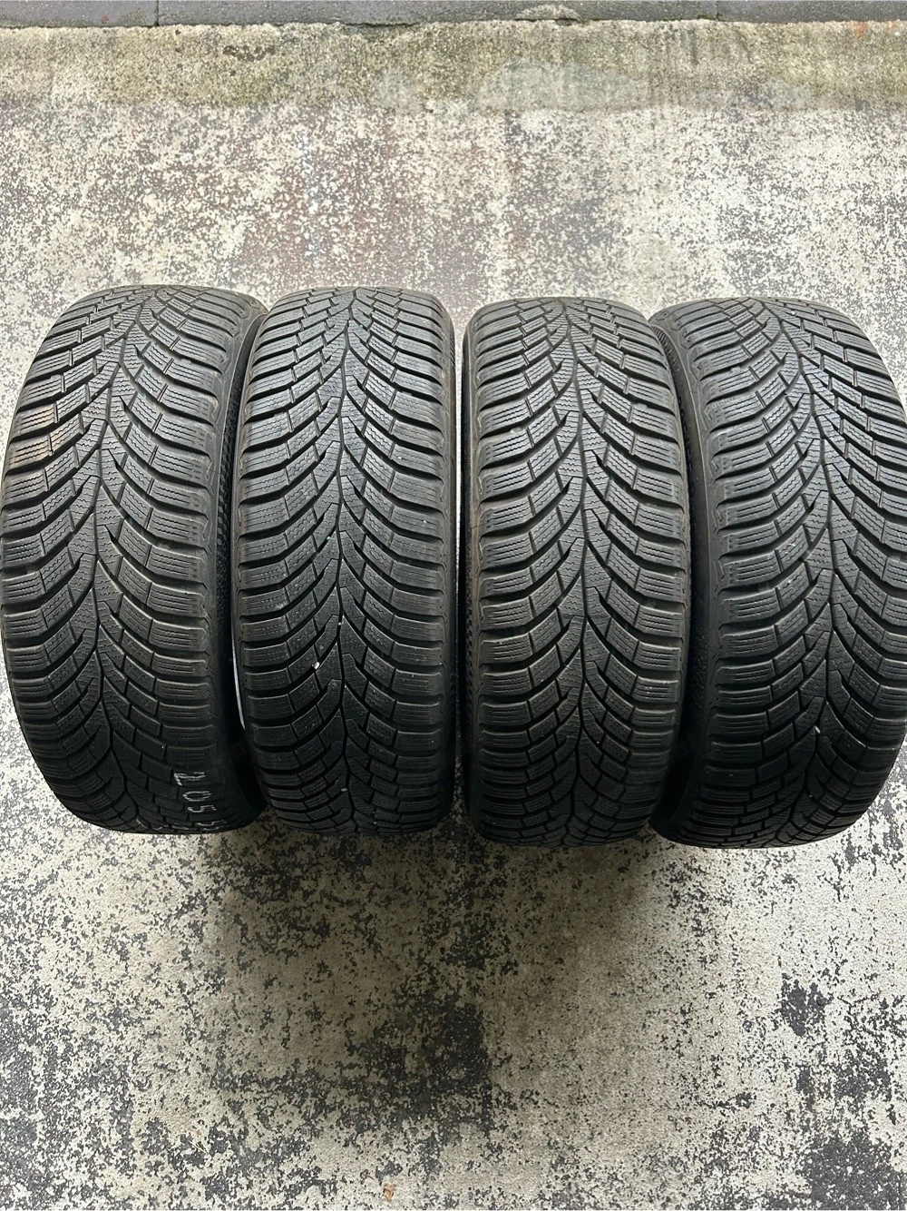 4 x winterreifen continental 